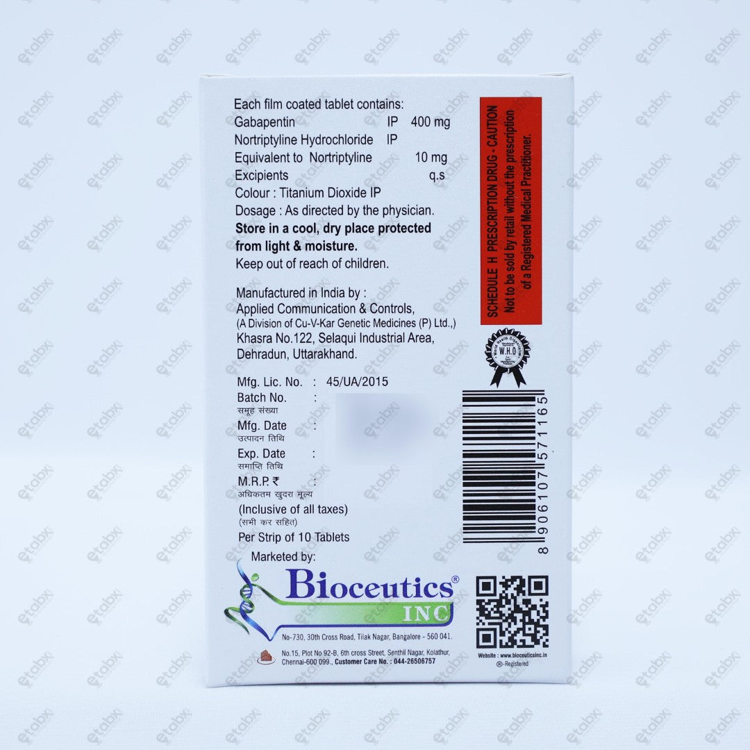 Nurona NT 400 Tablet 10