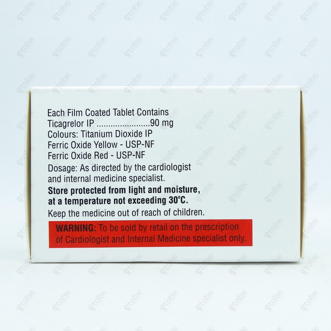 Ticabid 90MG Tablet 10's