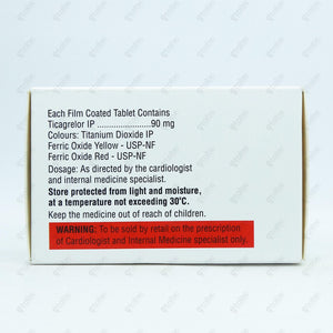 Ticabid 90MG Tablet 10's