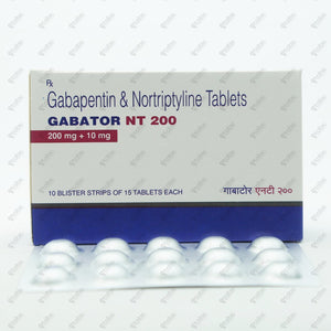 GABATOR NT 200MG Tablet 15's