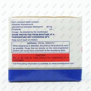 Zilsar 40mg Tablet 10's