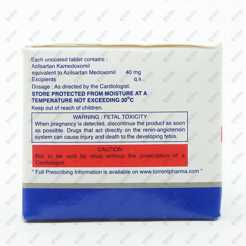 Zilsar 40mg Tablet 10's