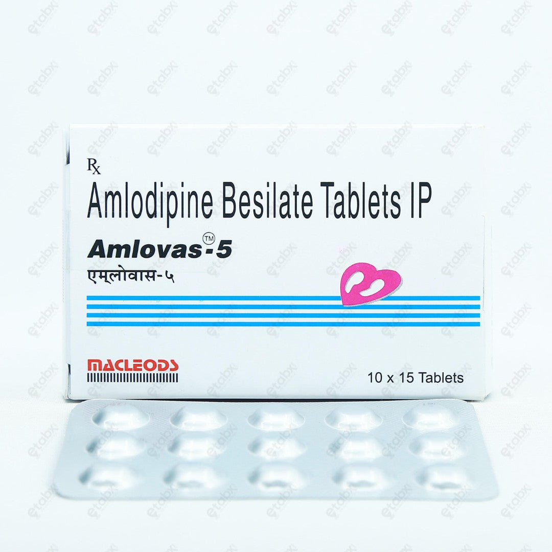Amlovas 5mg Tablets