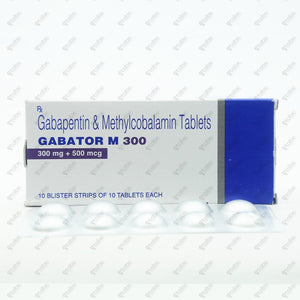 Gabator M 300mg Tablet 10'S