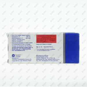 Gabator M 300mg Tablet 10'S