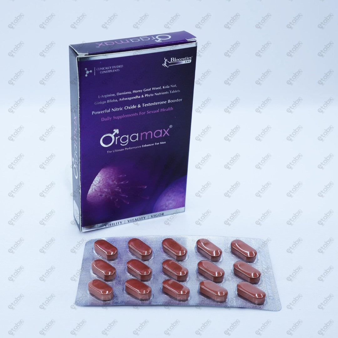 Orgamax Performance Tablets 15s
