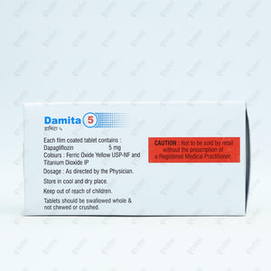 Damita 5mg Tablets 10's