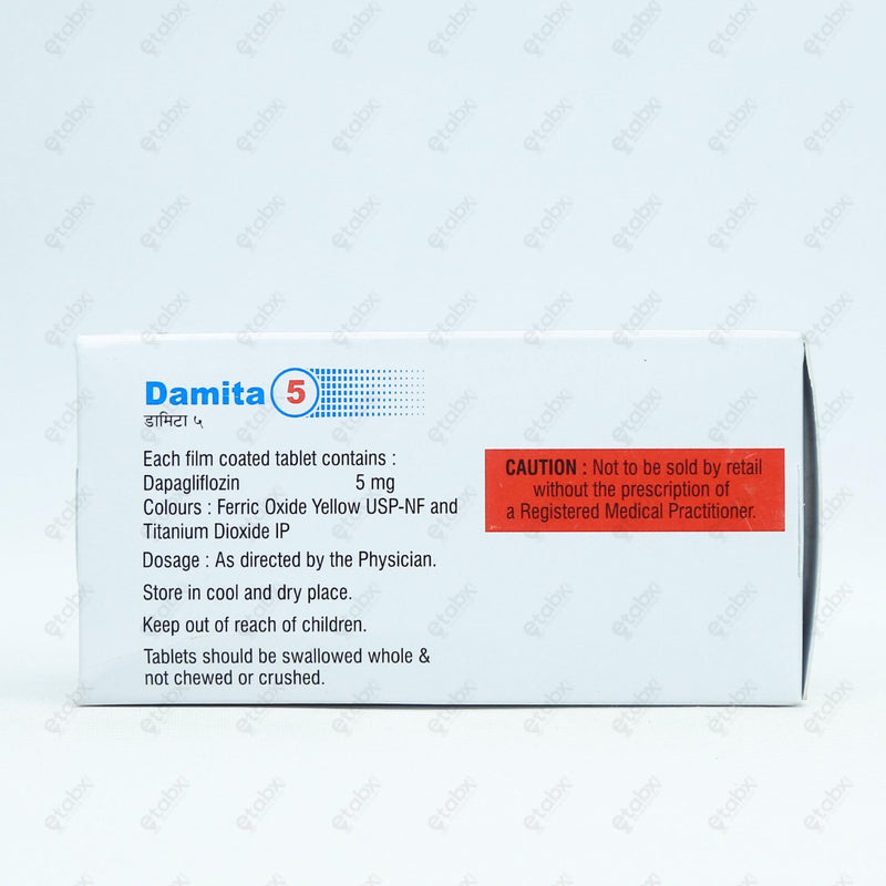 Damita 5mg Tablets 10's
