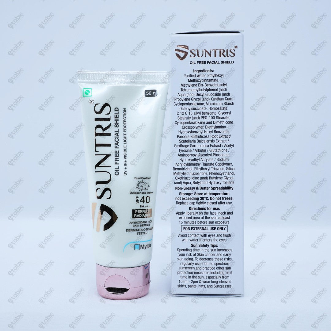 Suntris SPF 40 Sunscreen 50g