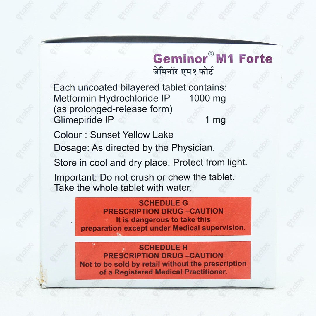 Geminor M1 Forte Tablet 15'S