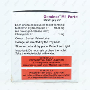 Geminor M1 Forte Tablet 15'S