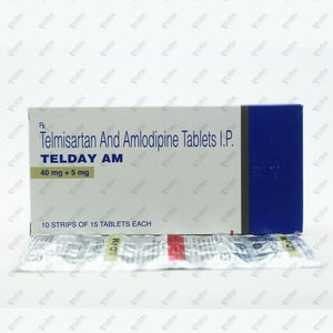 Telday AM 40/5mg Tablet 15's