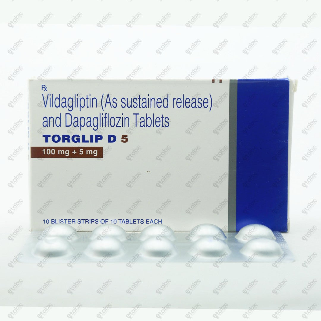 TORGLIP D 5MG Tablet 10's