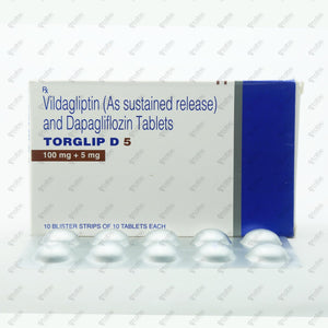 TORGLIP D 5MG Tablet 10's
