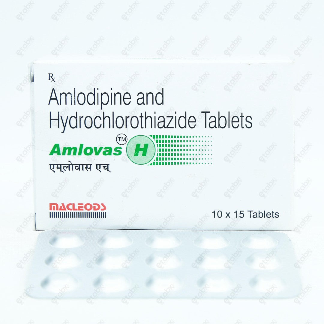 Amlovas H Tablets 15