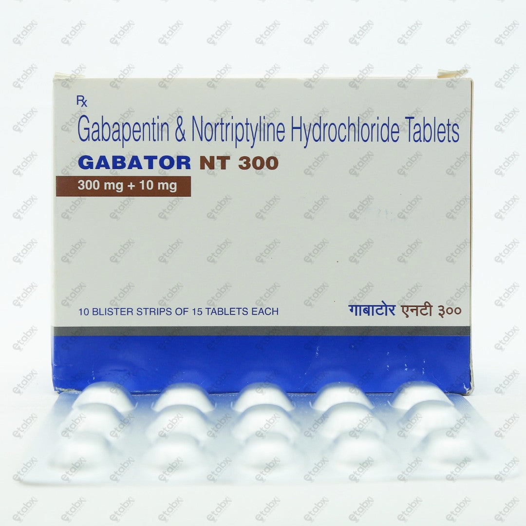 GABATOR NT 300MG Tablet 15's