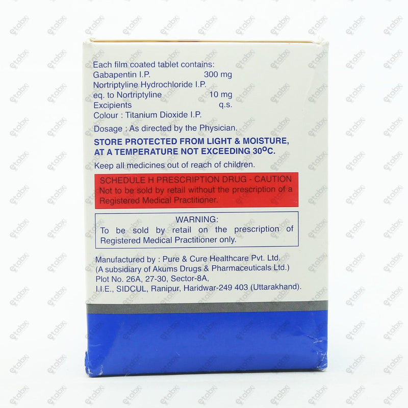 GABATOR NT 300MG Tablet 15's
