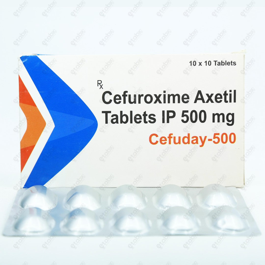 Cefuday 500mg Tablet 10's