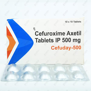 Cefuday 500mg Tablet 10's