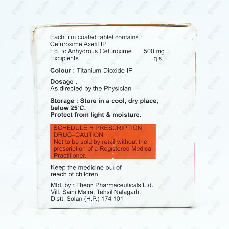 Cefuday 500mg Tablet 10's