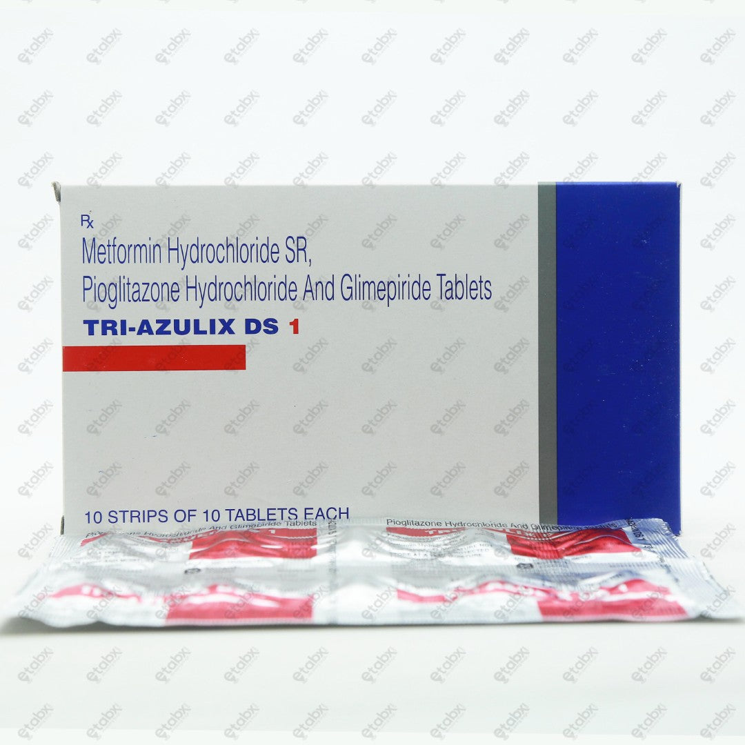 Tri Azulix DS 1mg Tablet 10's