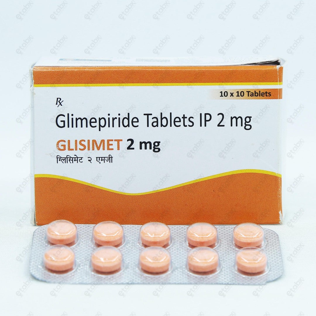 Glisimet 2mg Tablet 10's