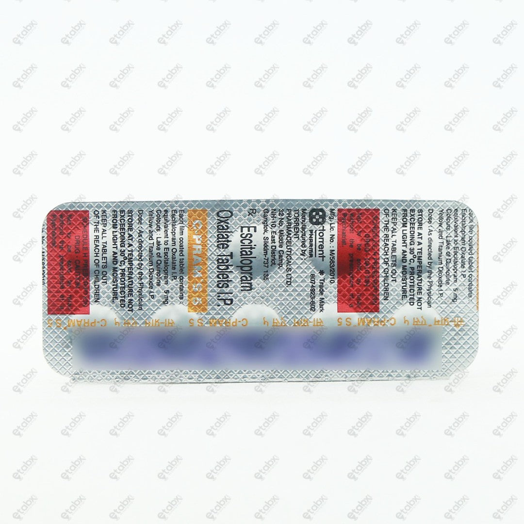 C-Pram S 5mg Tablet 10's