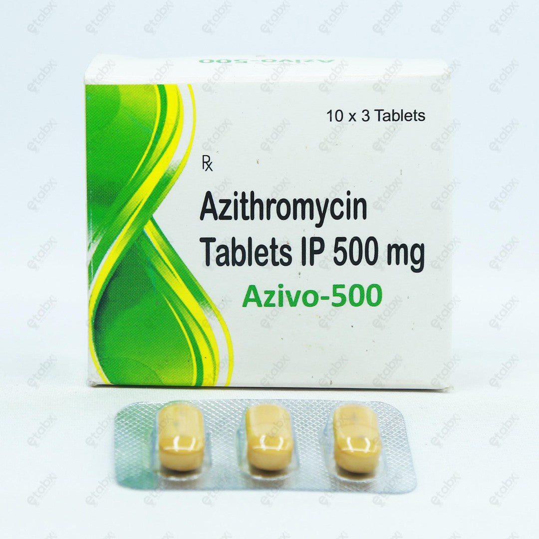 Azivo 500mg Tablet 10's