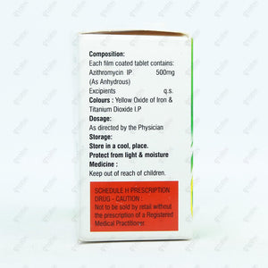 Azivo 500mg Tablet 10's