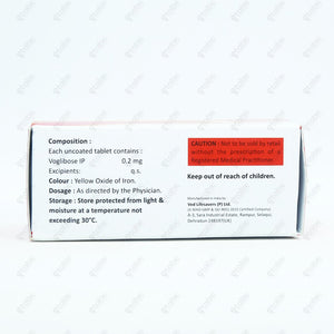 Voglet 0.2mg Tablet 10's
