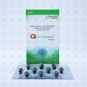 Q Co Complex Softgel 10's
