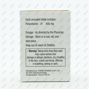 Janmol 650 Tablet 10s