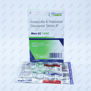 MOX CL 1000mg Tablet 10's