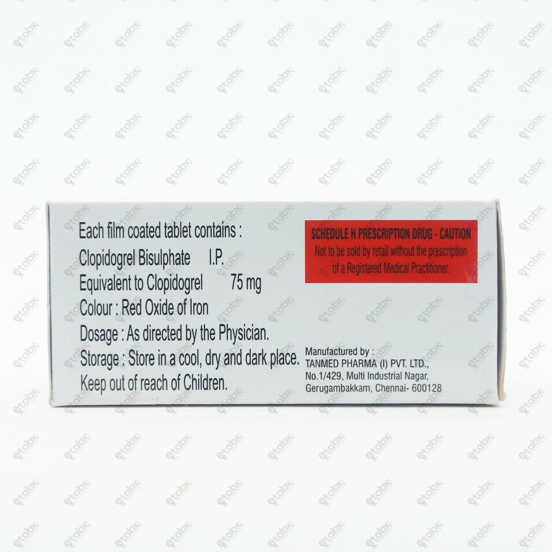 Clopis 75mg Tablet 10's