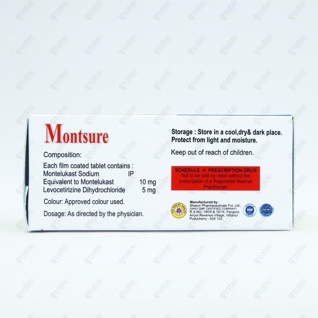 Montsure Tablet 10's