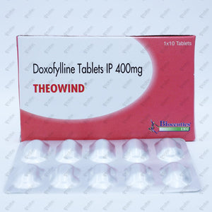 Theowind Asthma Relief Tablets 10s