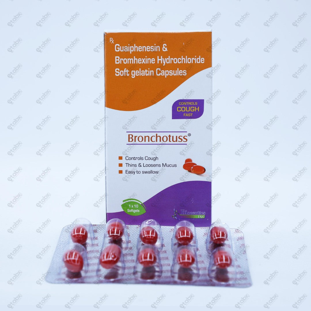 Bronchotuss Capsule 10's