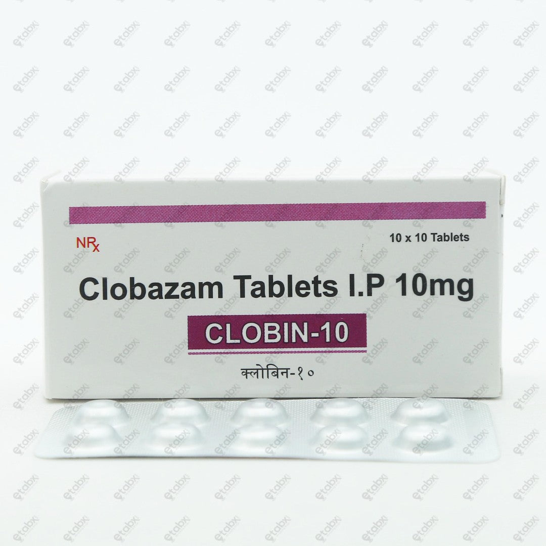 CLOBIN 10mg Tablets 10'S