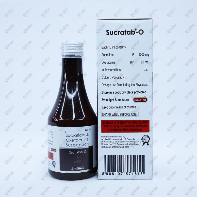 SUCRATAB O Suspension 200ml