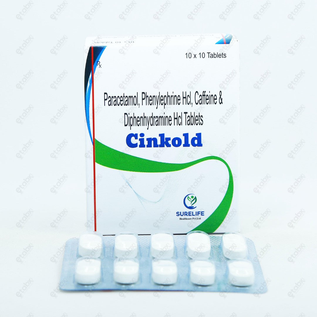 Cinkold Tablet 10's