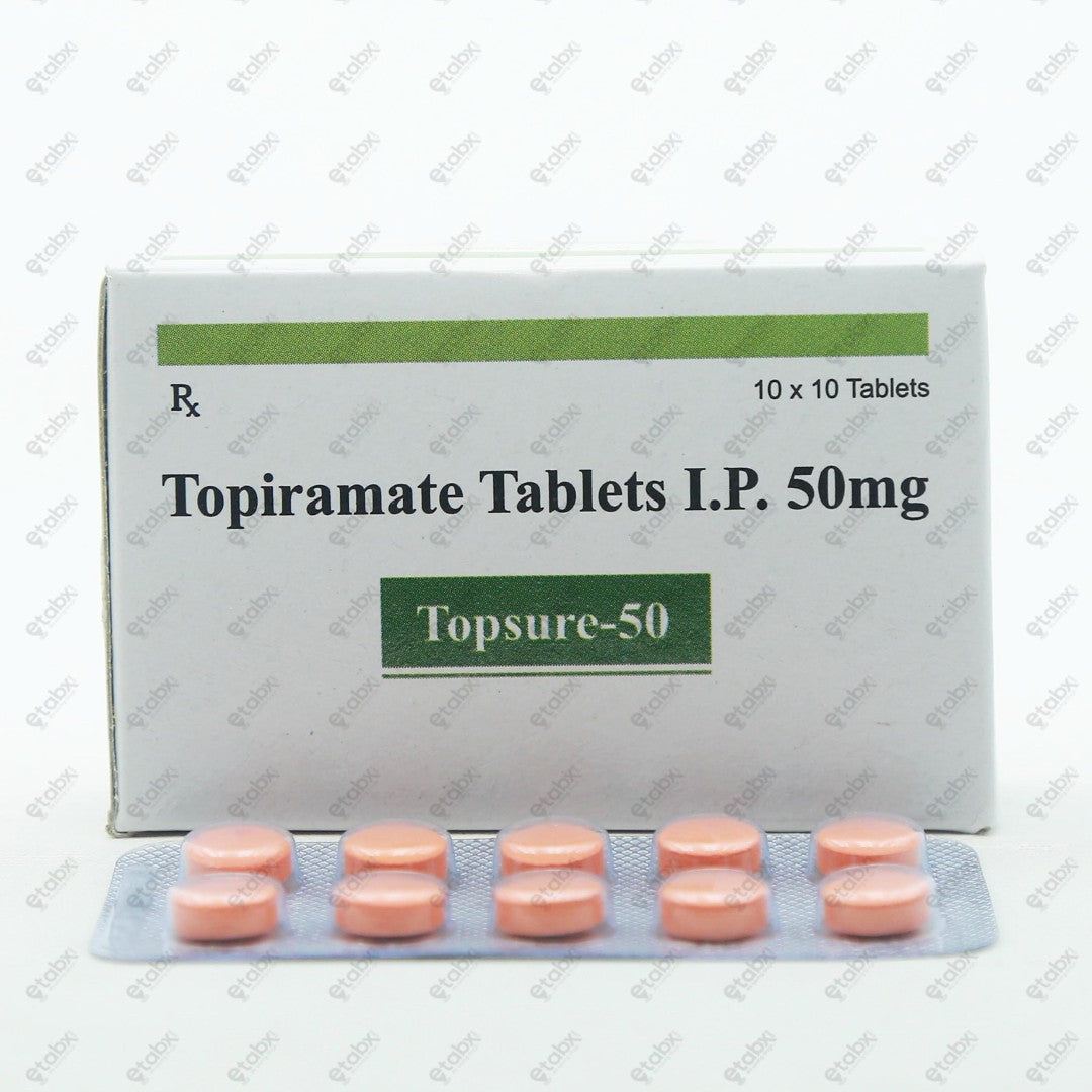 Topsure 50mg Tablet 10's