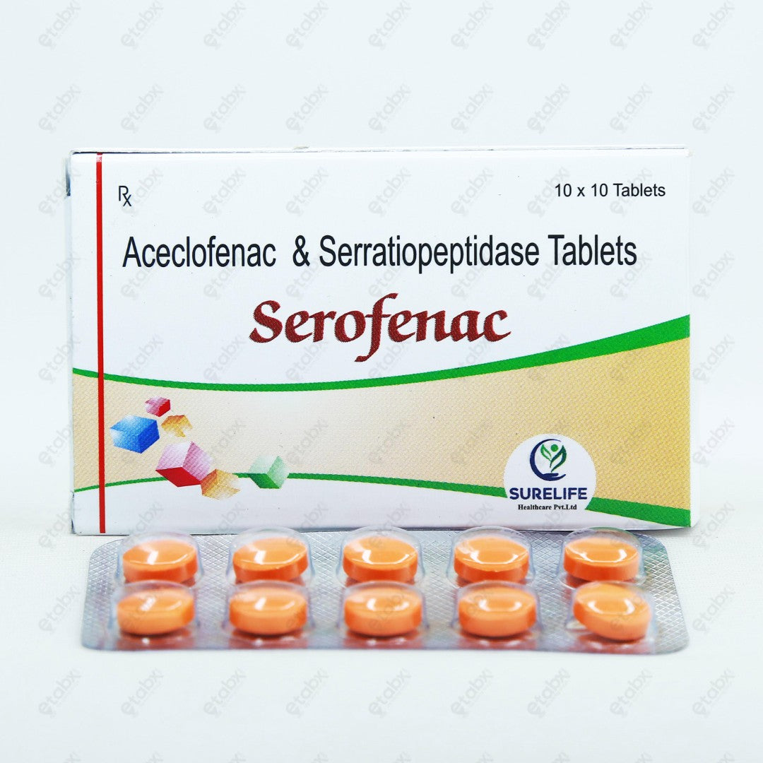 Serofenac Tablet 10's