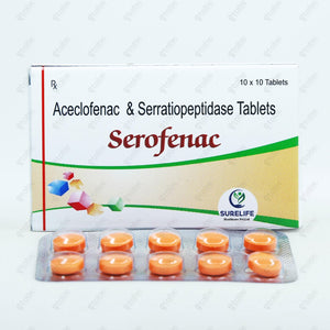 Serofenac Tablet 10's