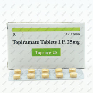 Topsure 25mg Tablet 10's