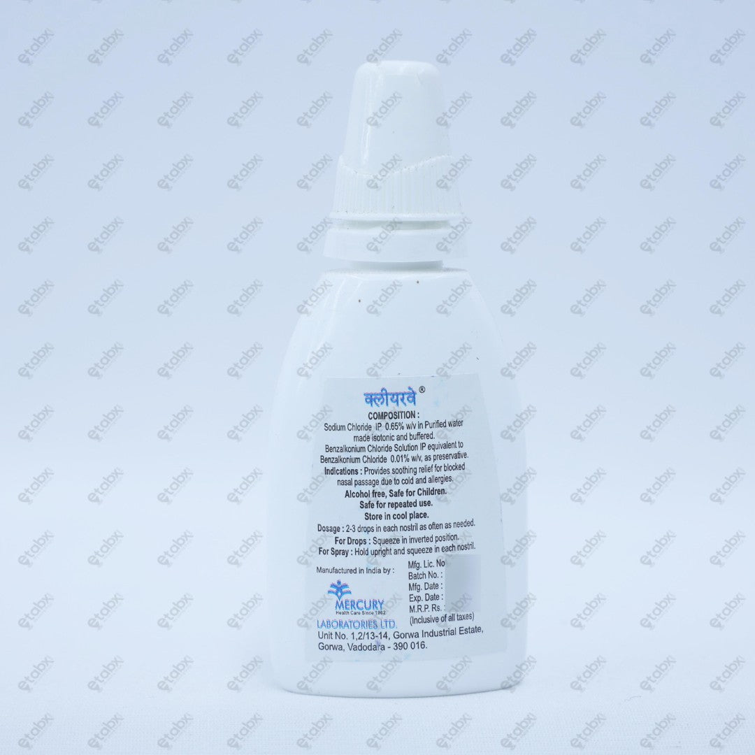 CliaWay 20ml Nasal Drops