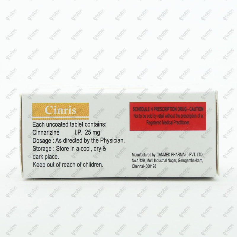 Cinris Tablet 10's