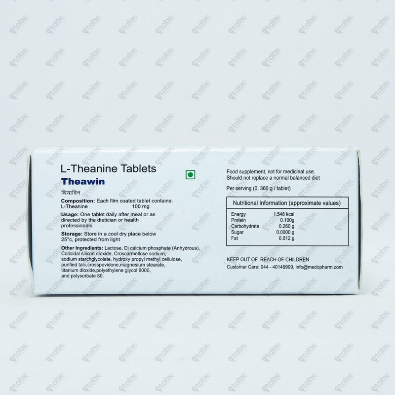 Theawin 100mg Tablet 10's