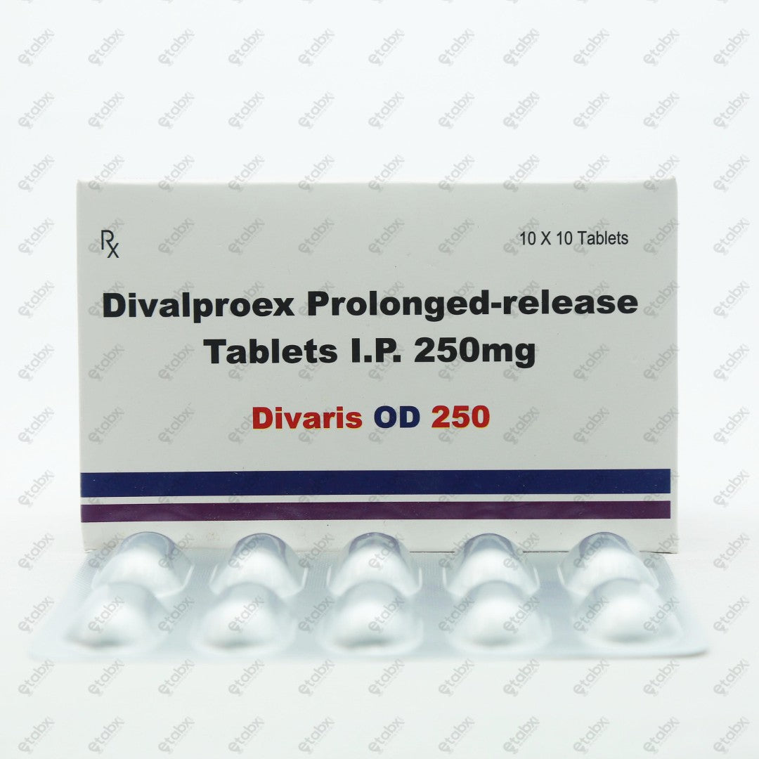 Divaris OD 250 Tablets 10's