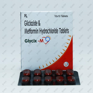 Glycix M Tablet 10's