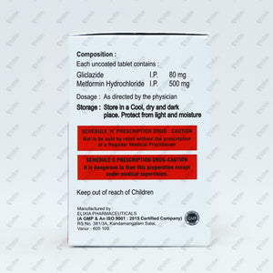 Glycix M Tablet 10's